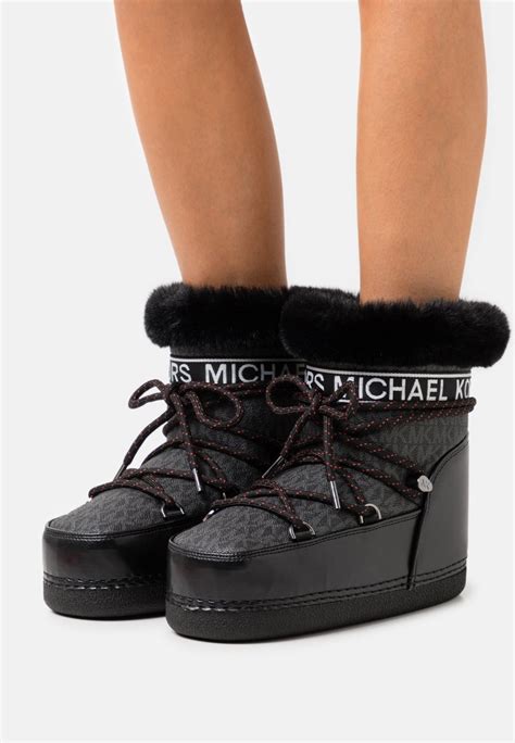 michael kors margaret bootie black|michael kors snow boots.